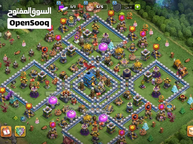 Clash of Clans Accounts and Characters for Sale in Al Batinah