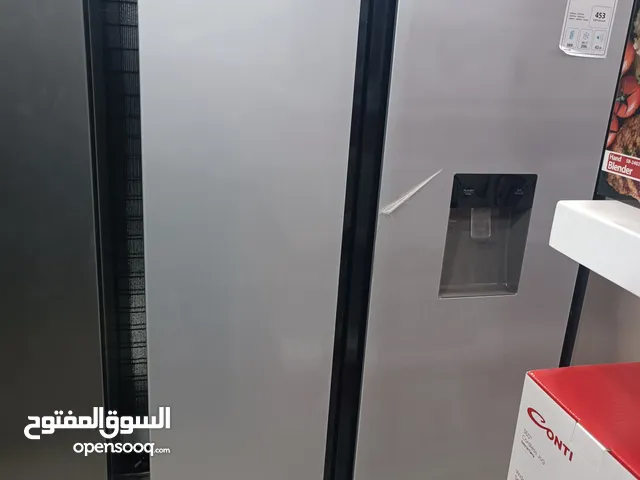 عرض نااار على ثلاجة TCL العملاق سايد باي سايد 600 لتر سلفر توفير طاقه A+