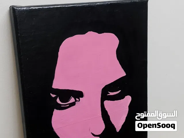 لوحه فنيه بأسلوب Bob art