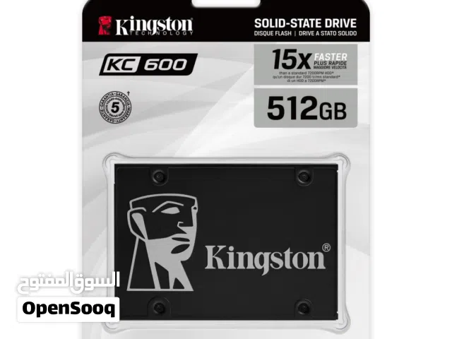 هاردسكات SSD KINGSTON 512 بسعر حرق