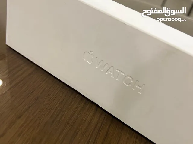 ساعه ابل وتش جديده series 9 45mm Graphite + لابتوب