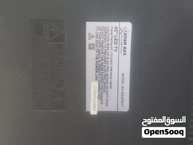 شاشاء مستخدام نضيف خالي من اي عيوب مضمون 42بوصه