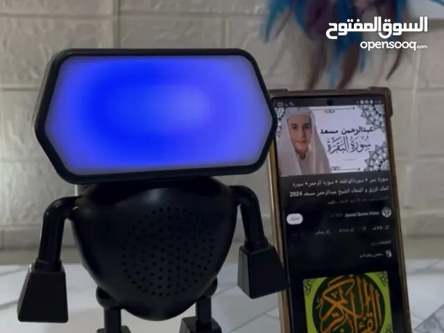 سبيكر بلوتوث متعدد الوضائف بشكل روبوت ذكي ومميز