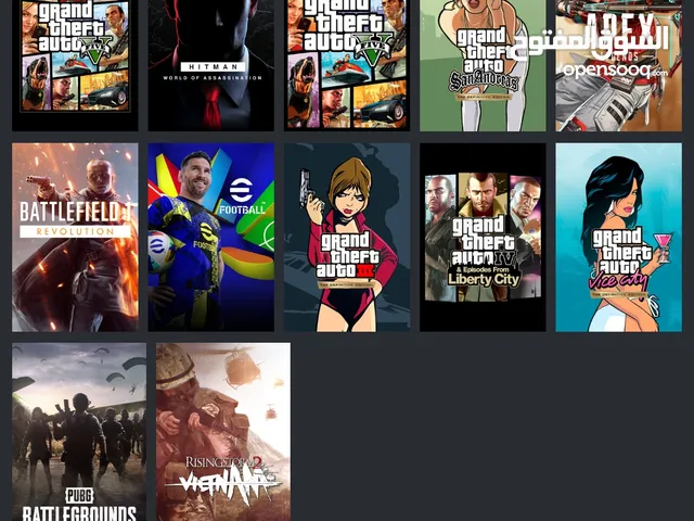حساب Steam بي سلسله أجزاء GTA المحسنة الحساب أوكراني بي رصيد همين داخل الحساب