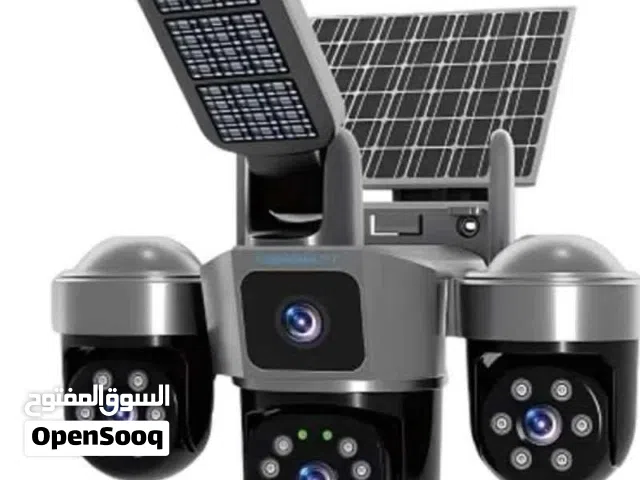 أمان شامل بدون أسلاك.. كاميرا الـ 3 عدسات بالطاقة الشمسية! الحل الذكي والكامل لحماية المزارع،