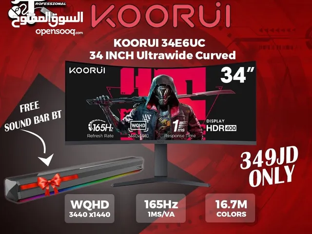 34" Other monitors for sale  in Amman