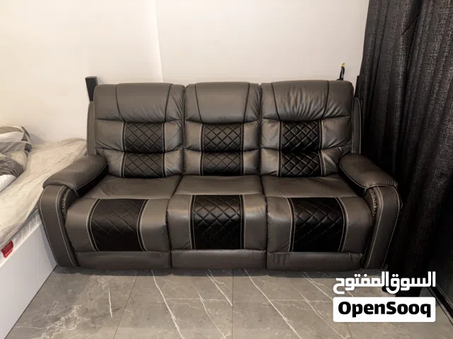 Leather 3 seat recliner new