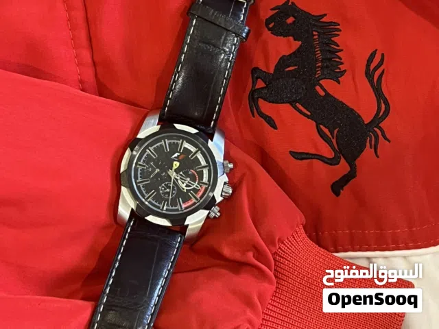فيراري نبض اليد كاربون ، جلدد تمساح جديده