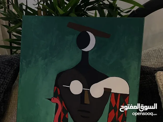 لوحة تجريدية يدوية مميزة