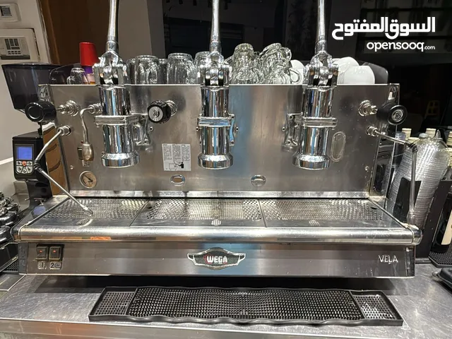 ماكينة اسبرسو ثلاث رؤوس wega