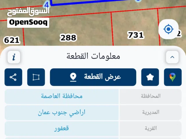 Farm Land for Sale in Amman Qafor