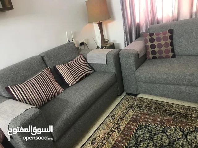 طقم كنب 5 مقاعد خشب سويد