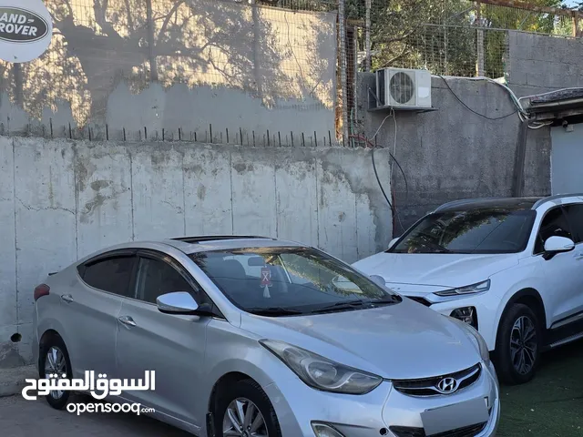 هنداي لانترا 2015 اصل اجار فل اضفات فتحة سقف بلتوث شركة كميرا شركة اتومات ما
