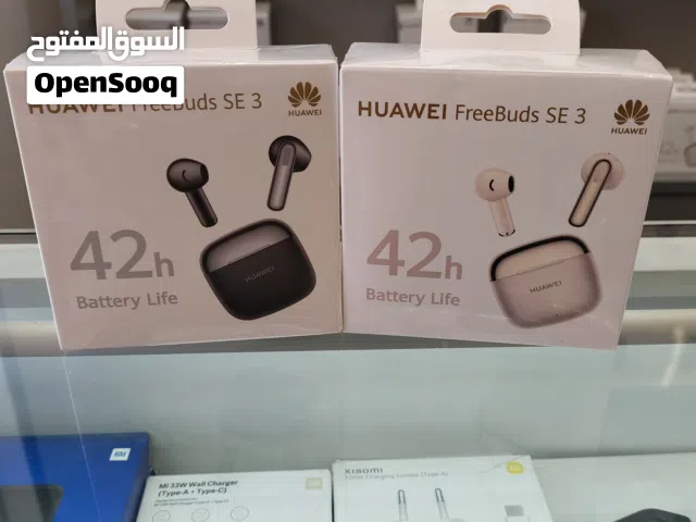 huawei freebuds se 3 سماعة الفخامة  42 ساعة بل شحنة  بالوان الاسود والذهبي