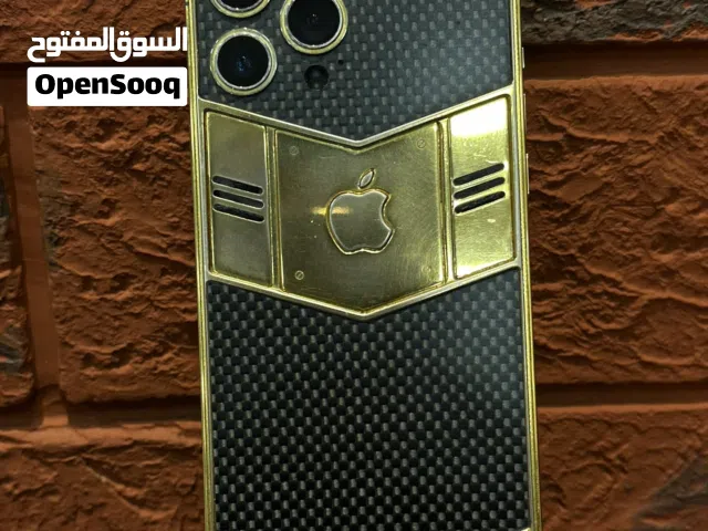 Iphone 13pro max  gold 24k التلفون ما في منو بالاردن  مطلي ذهب عيار 24
