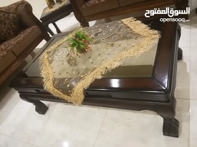 طاولات وسط خشب زان ثقيل