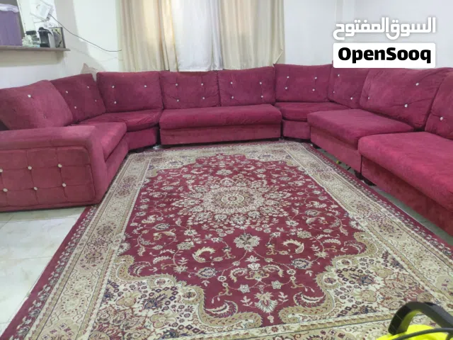 طقم كنب لون خمري