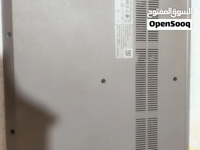اللاب نوعه (lenovo) ولسة والله العظيم كأنه جديد لأنى مستخدمتوش غير فى سماع الكورسات بس