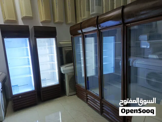 glass door fridge