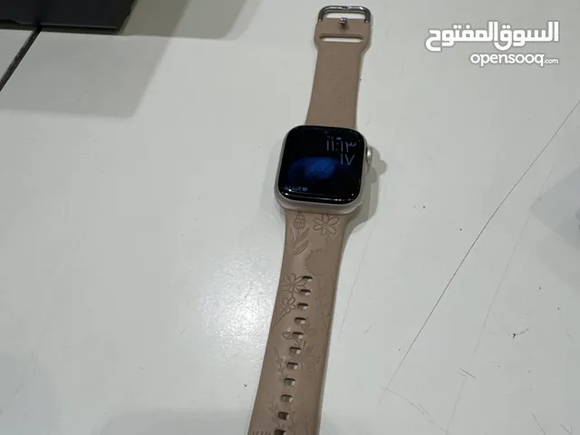 Apple season 8 البطارية 96  شاحن موجود  كرتونه الساعه موجوده  لون Saiz 41 bronze