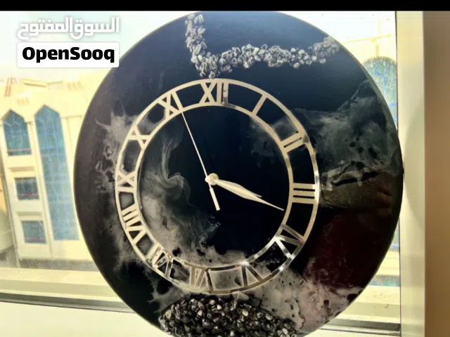 Resin handmade clock