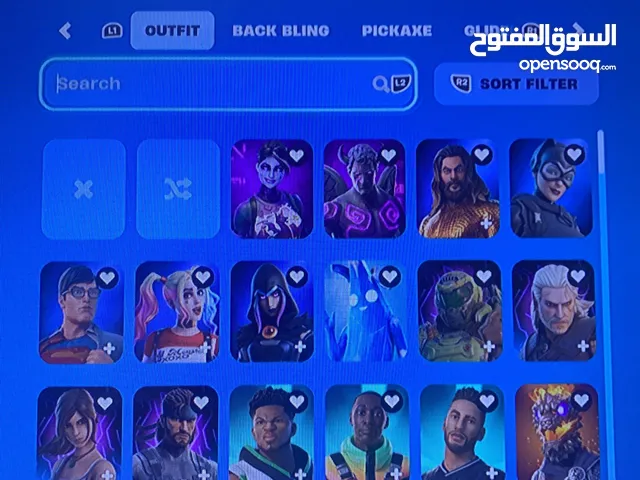 حساب فورت نايت من السيزون 4 شابتر 1 الى السيزون 3 الشابتر 5 + طور الزومبي