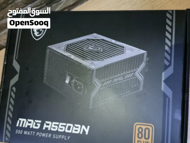 باور سبلاي MSI MAG A550BN 550W 80 PLUS BRONZE
