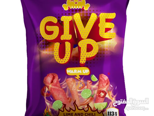 GIVE UP النكهة يلي مش هتستسلم ليها المصدر الصين تواصلو معنا +86 158 0589 9002