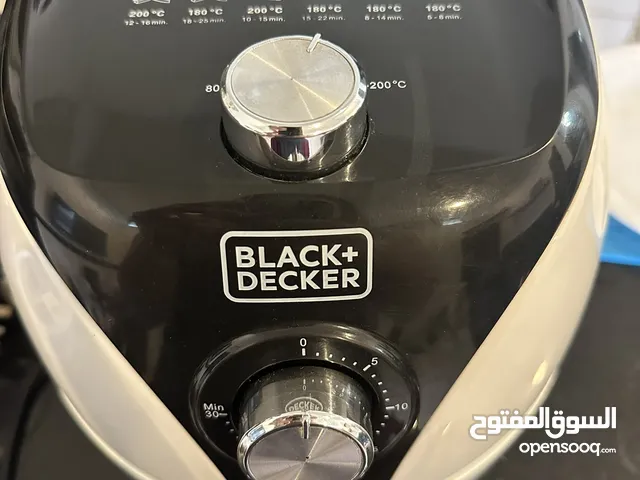 Black & Decker Aerofry Air Fryer, AF220-B5, White and Black, 2.5 L