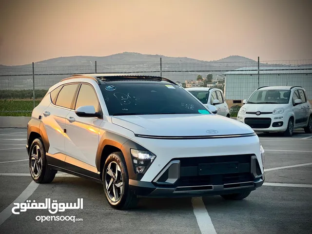 هونداي كونا هايبرد (بنزين+كهرباء ) الشكل الجديد فل الفل مميز بدون فتحة 2023