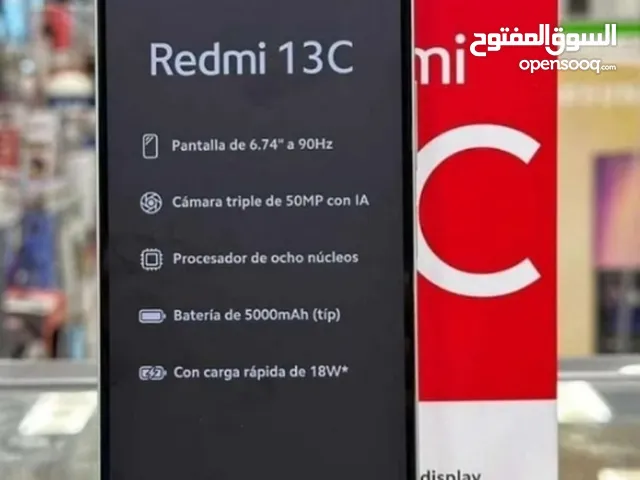 Xiaomi redmi 13C  1 year warranty with box and charger