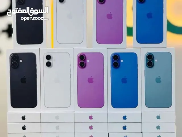 ايفون 16  ذاكرة 128GB جديد ضمان سنة مع ملحقات