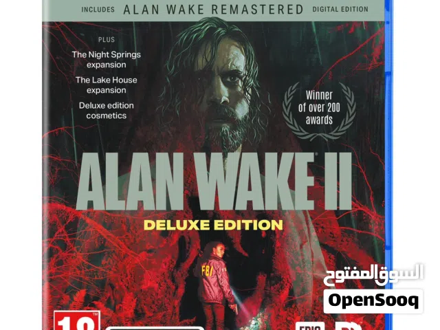Alan Awake 2 remastered ps5 cd