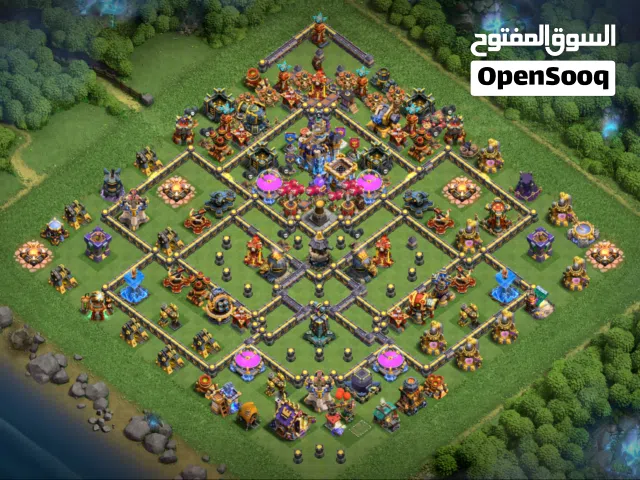 حساب كلاش أوف كلانس تاون 18