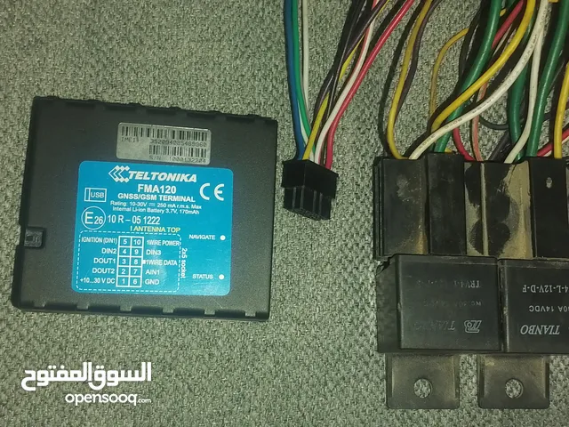 جهاز تتبع GPS نوع 120 teltonika الأصلي ويمكن شبكه عن طريق شركة أمنية