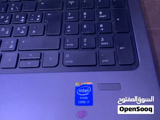 مستعمل بحال الوكاله corei7 ram 16 GB /HB  HP ZBook