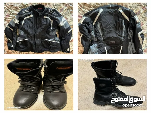 Harley Shoes and IXS Jacket
