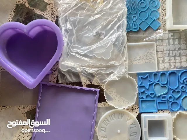 ادوات رزين/Resin tools قوالب ومعدات للتزين