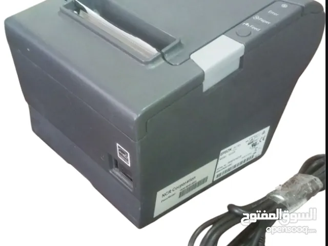 طابعة فواتير وارد امريكي Epson TM-T88V Receipt Printer - PoweredPlus USB P/N:C31CA85A6591.