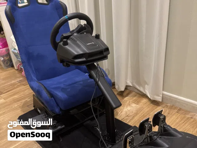 مقود سيارة ps مع كرسي و مكان للقير