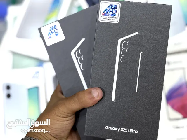 عرض خاص : Samsung S25 ultra 256gb جديد - new ضمان وكيل عمان MHD و بأقل سعر من دكتور فون لا يفوتك
