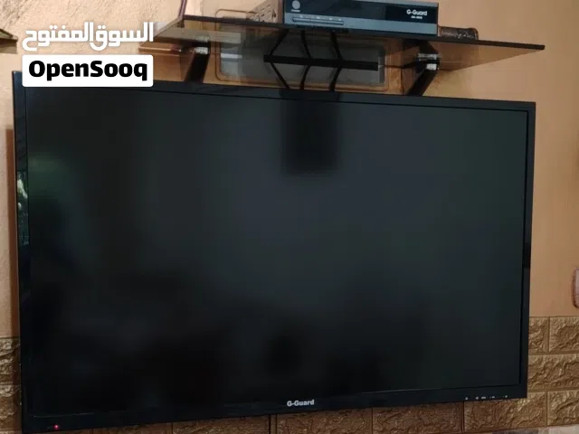 شاشة جي جارد40'LED مع رسيفر G-GUARDبحالة ممتازة ليست بحاجة لأي صيانة ليست Smart مع ريموتاتها الأصلية
