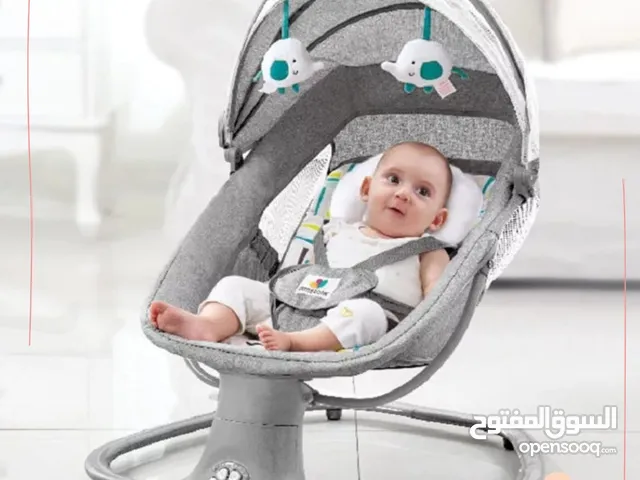 هزاز الماستيلا الاصلي Mastela Deluxe Swing يعمل على الكهرباء ويعمل على البطاريات