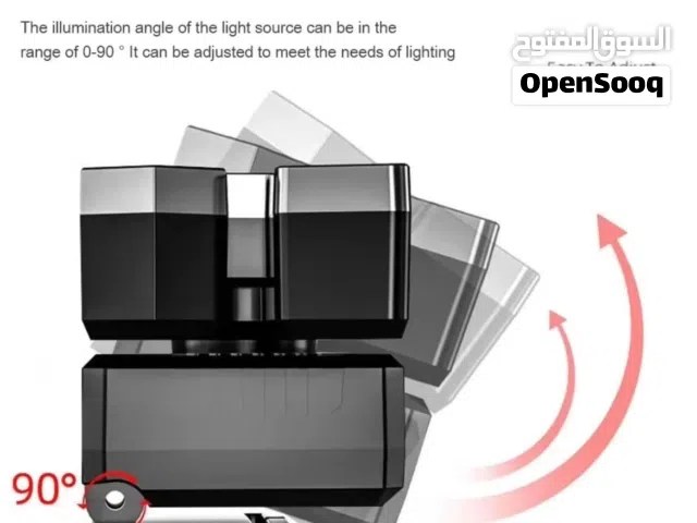 كشاف رأس LED قوي جداً وشحن USB - للبيع