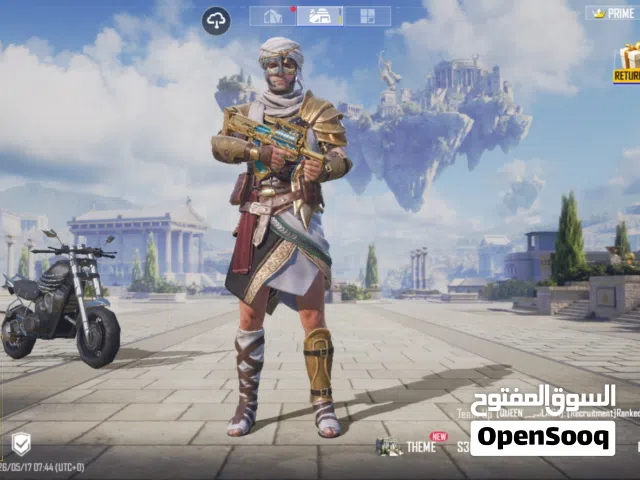 Pubg Account , legendary and mythic items