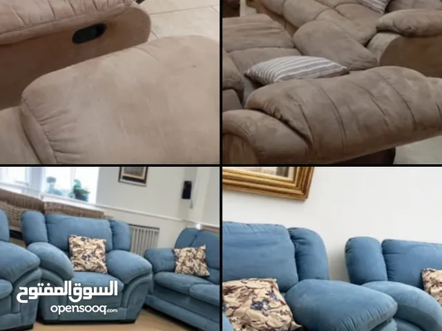 طقم كنب دب امريكي الاصلي فاخر فخم +طقم دب وريكلاينر فخم جدا وكالة للبيع بسعر رائع التوصيل مجاني