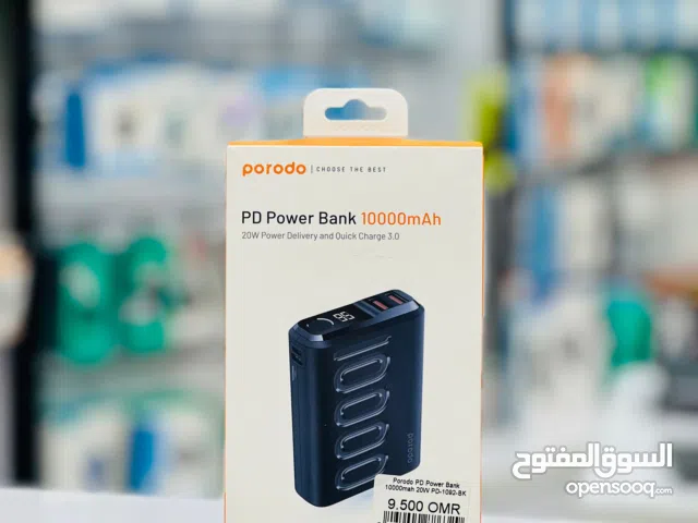 PORODO PD POWER BANK 1000mAh (New)