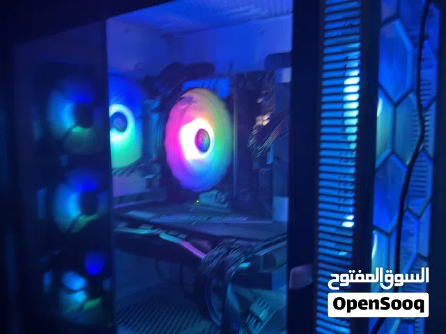 Pc gaming تجميه AMD RX 6700XT RAIDER 12GB Intel Core iS 12400F Tray