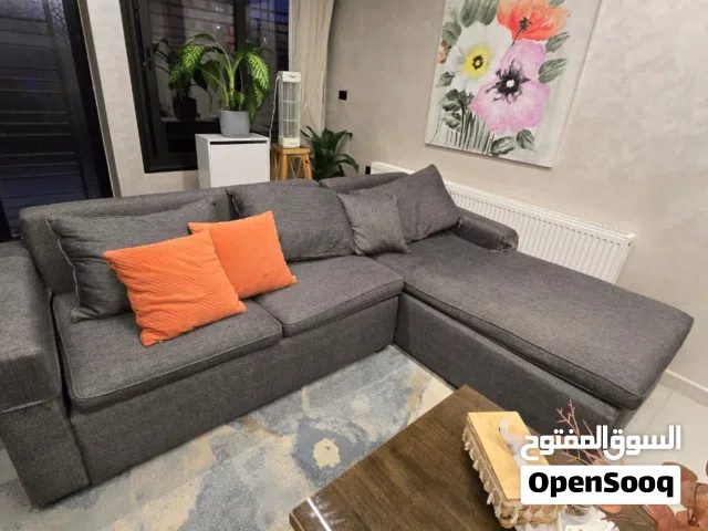 طقم كنبL  مع ثنائية