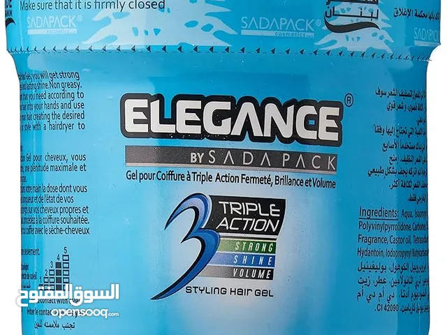ElegancePro Hair Gel, Blue, 500 ml